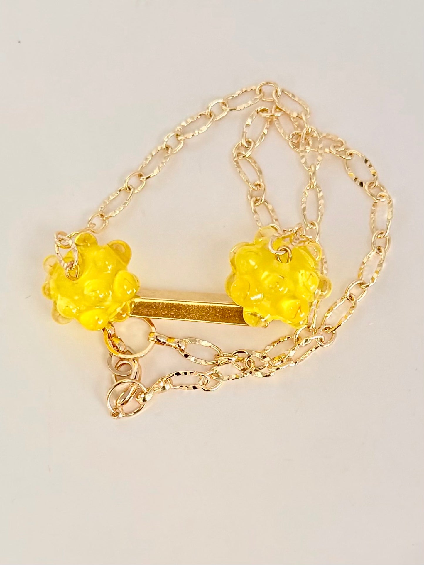 Collier ligne (rose)