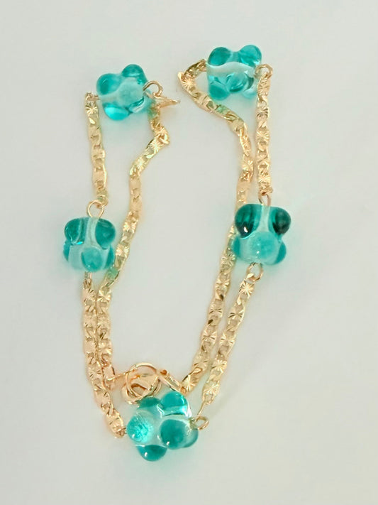Collier Salsa  ( turquoise)