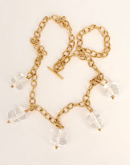 Collier salsa (mouve)