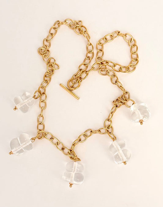 Collier salsa (mouve)