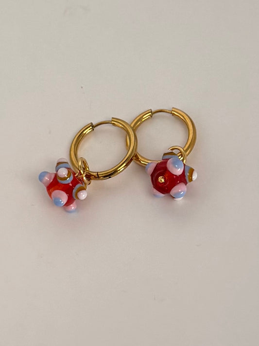 Boucle d'oreille créole unique (dernière chance)