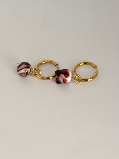 Boucle d'oreille créole unique (dernière chance)