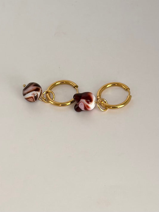 Boucle d'oreille créole unique (dernière chance)