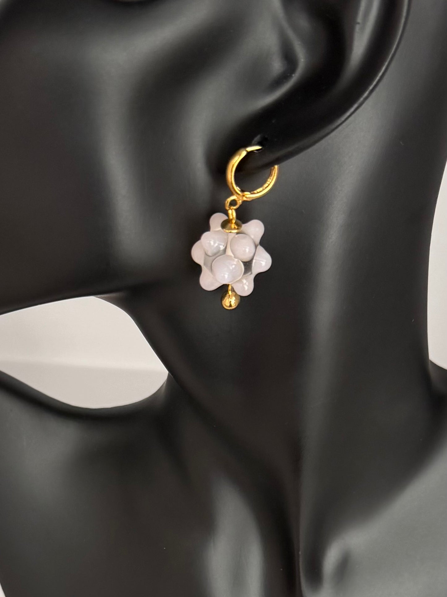 Boucle d'oreille salsa