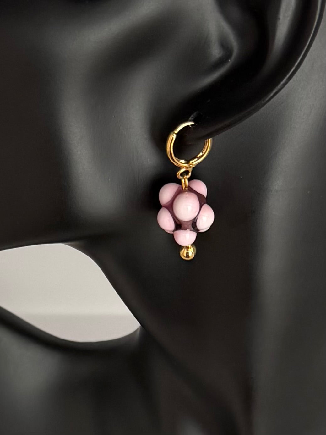 Boucle d'oreille salsa