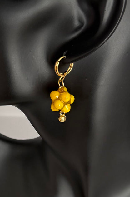 Boucle d'oreille salsa
