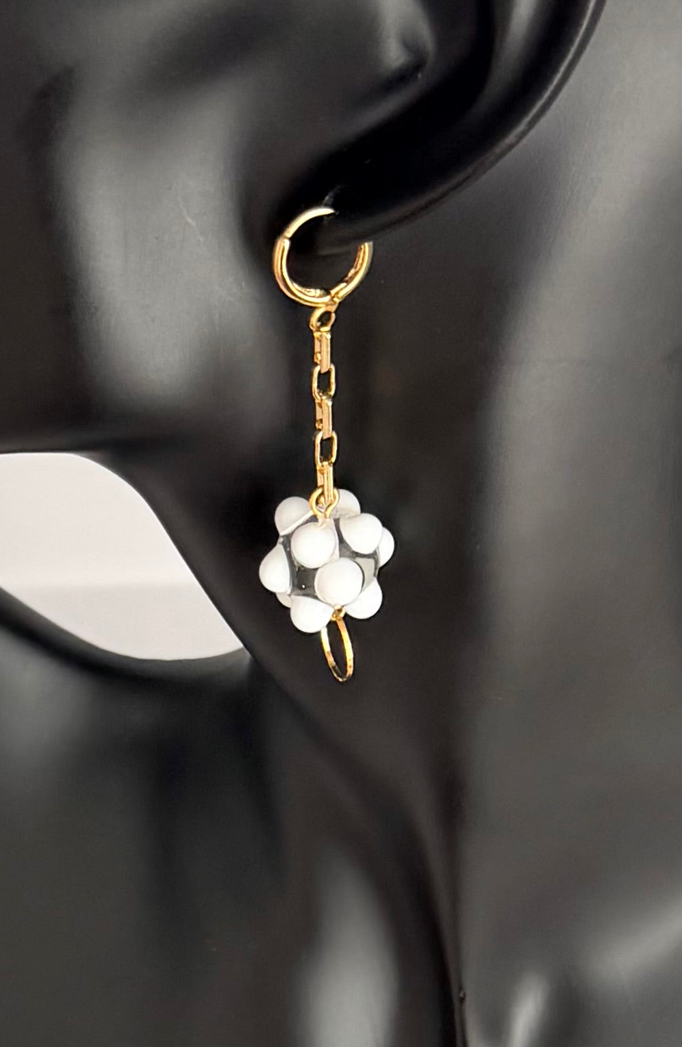 boucle d'oreille salsa (pendante)