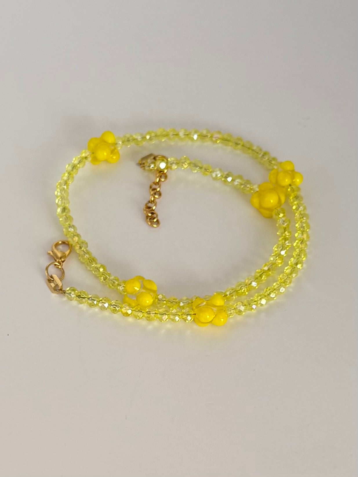 Collier salsa (jaune)
