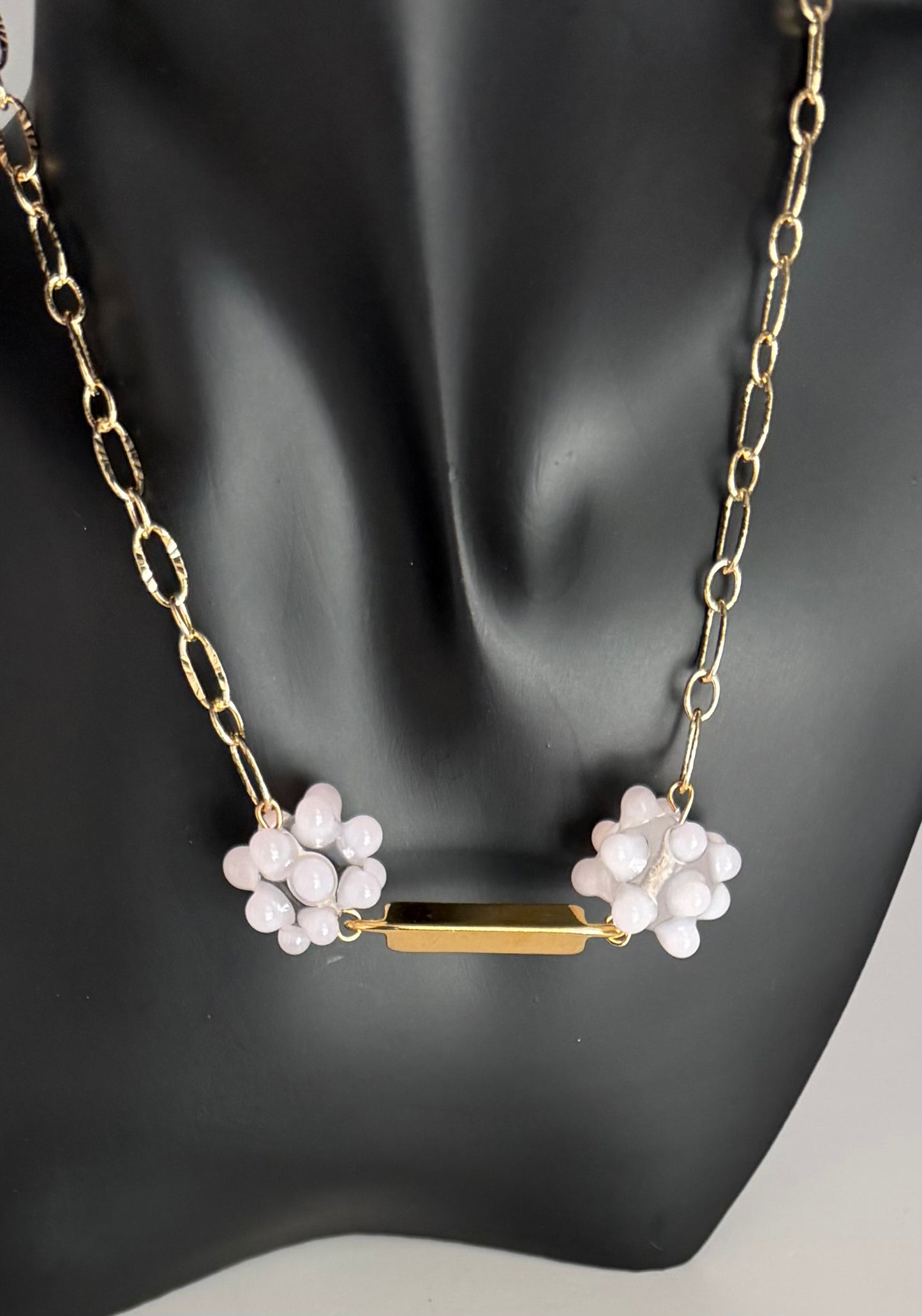 Collier ligne (rose)