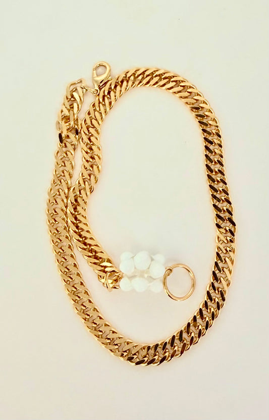 Collier (chaine gros maille)