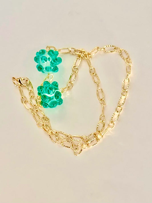 Collier ligne (vert)