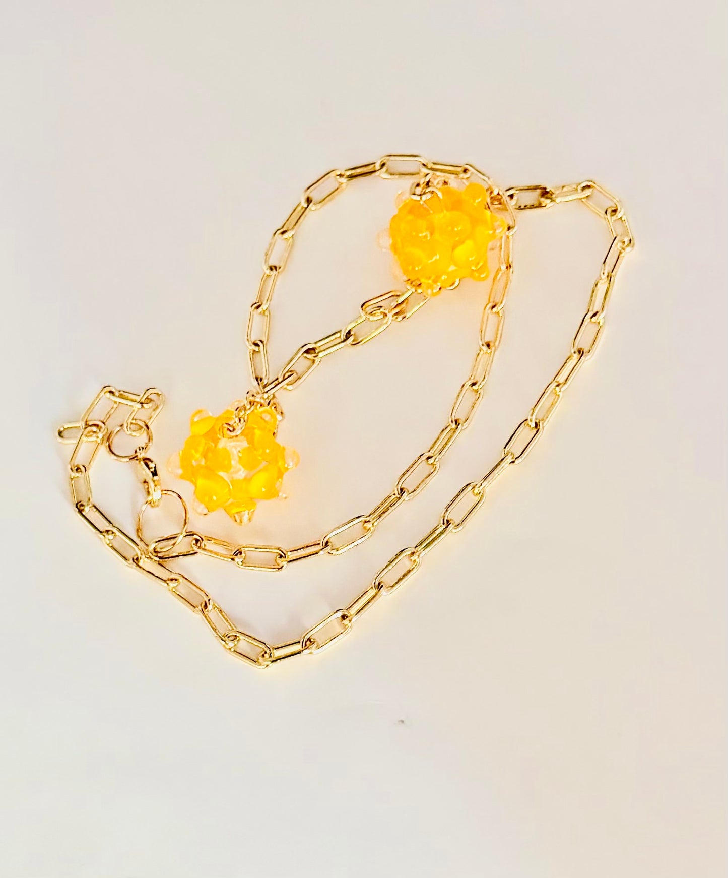 Collier ligne (orange)