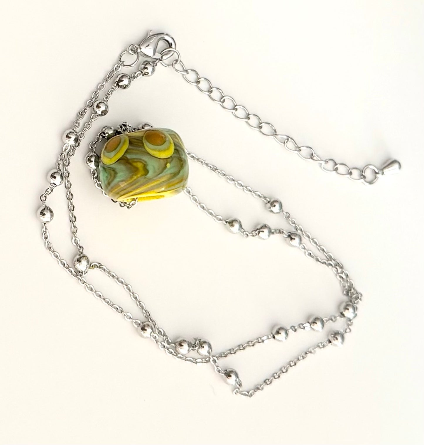 Collier chaine bille