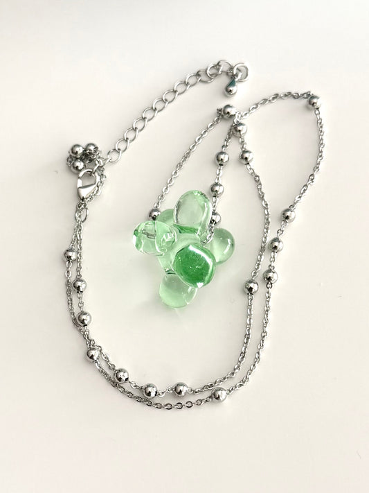 Collier vert