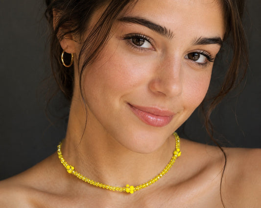 Collier salsa (jaune)