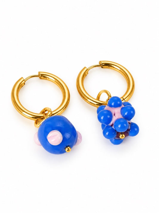 Boucle d'oreille créole unique