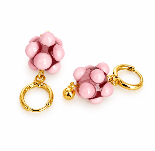 Boucle d'oreille salsa