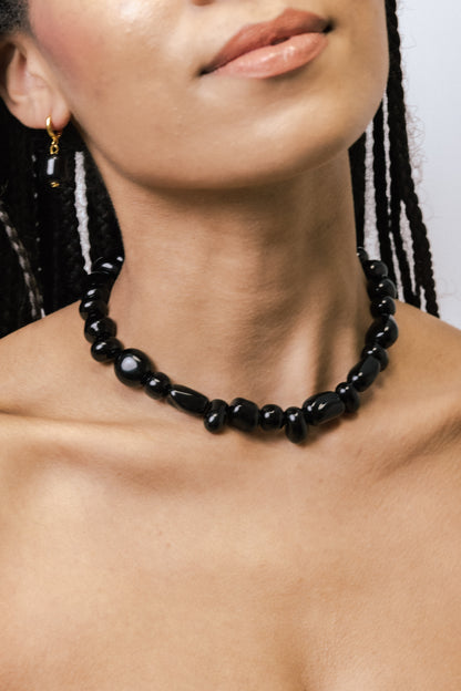 Collier volume (sobre noir)